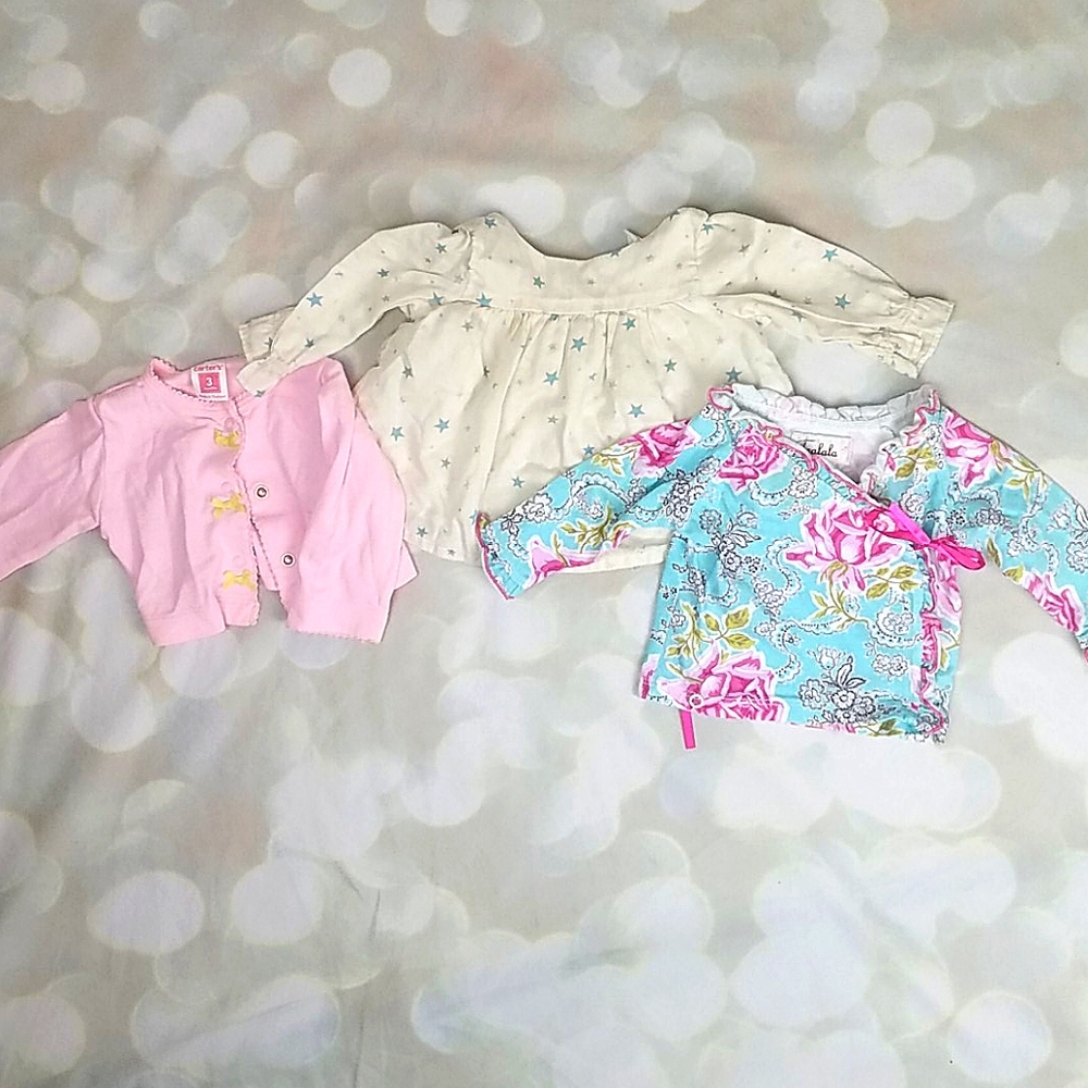 Baby Girl Tops Bundle